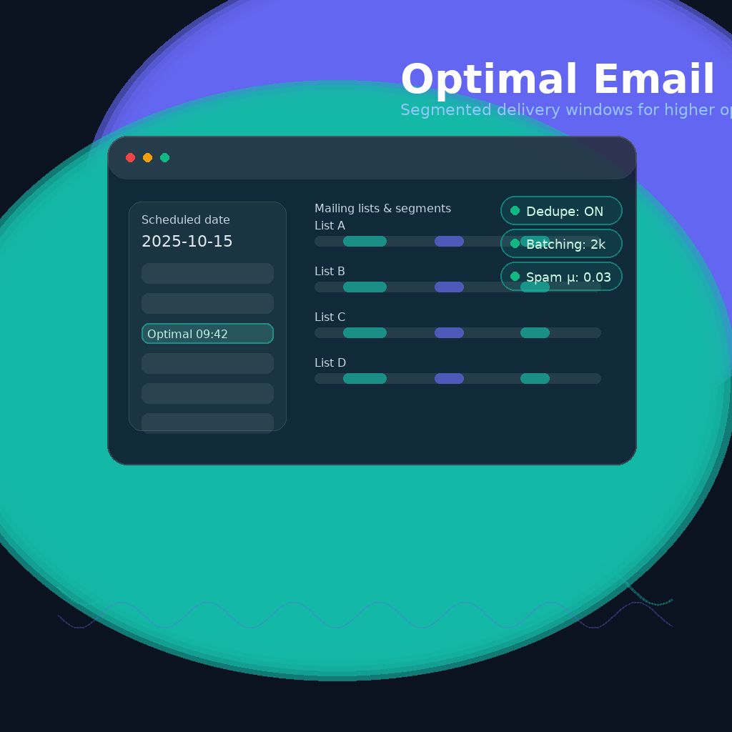 Optimal Email Sending Engine